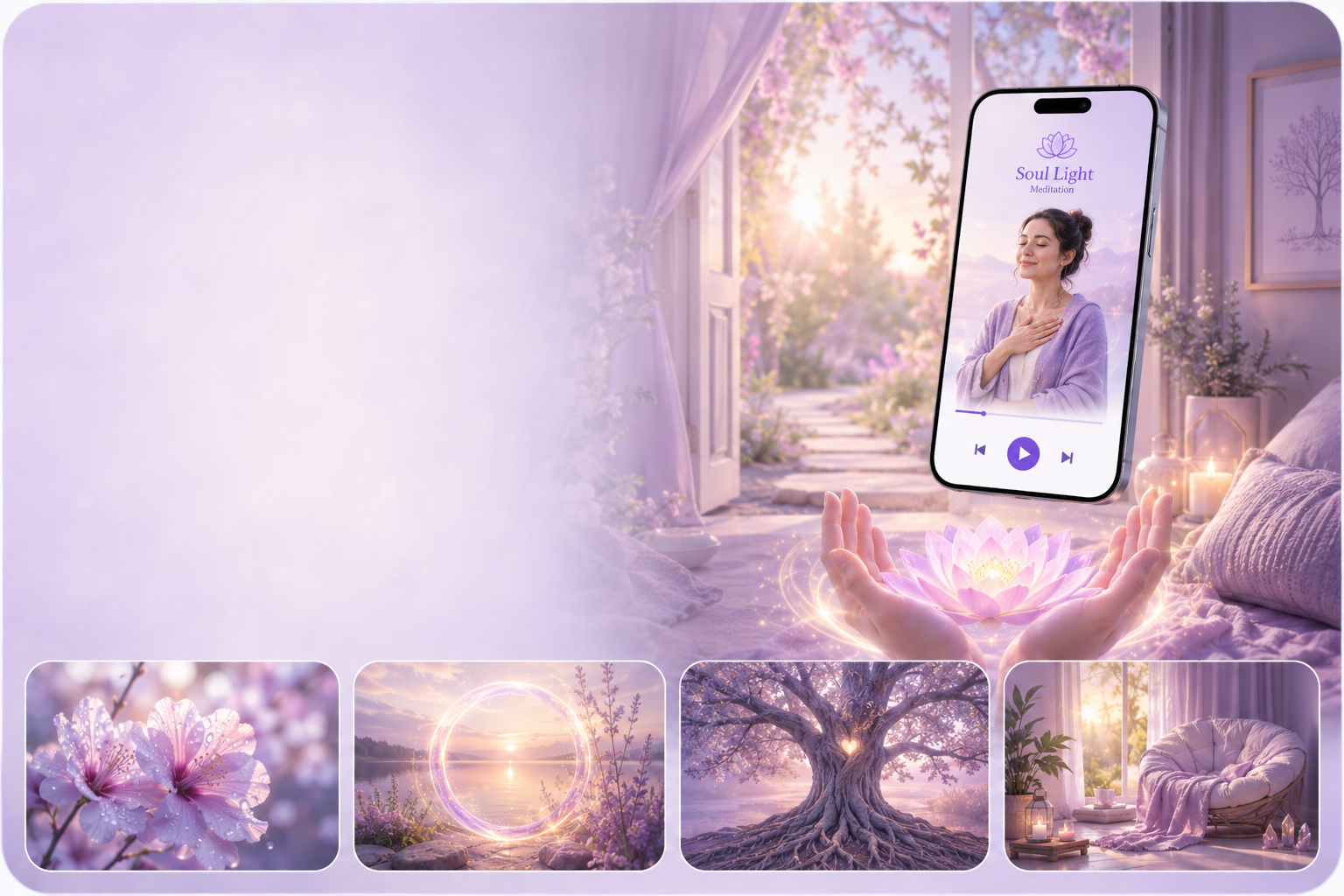 Обкладинка аудіокурсу «Складні стосунки» у Soul Light Meditations